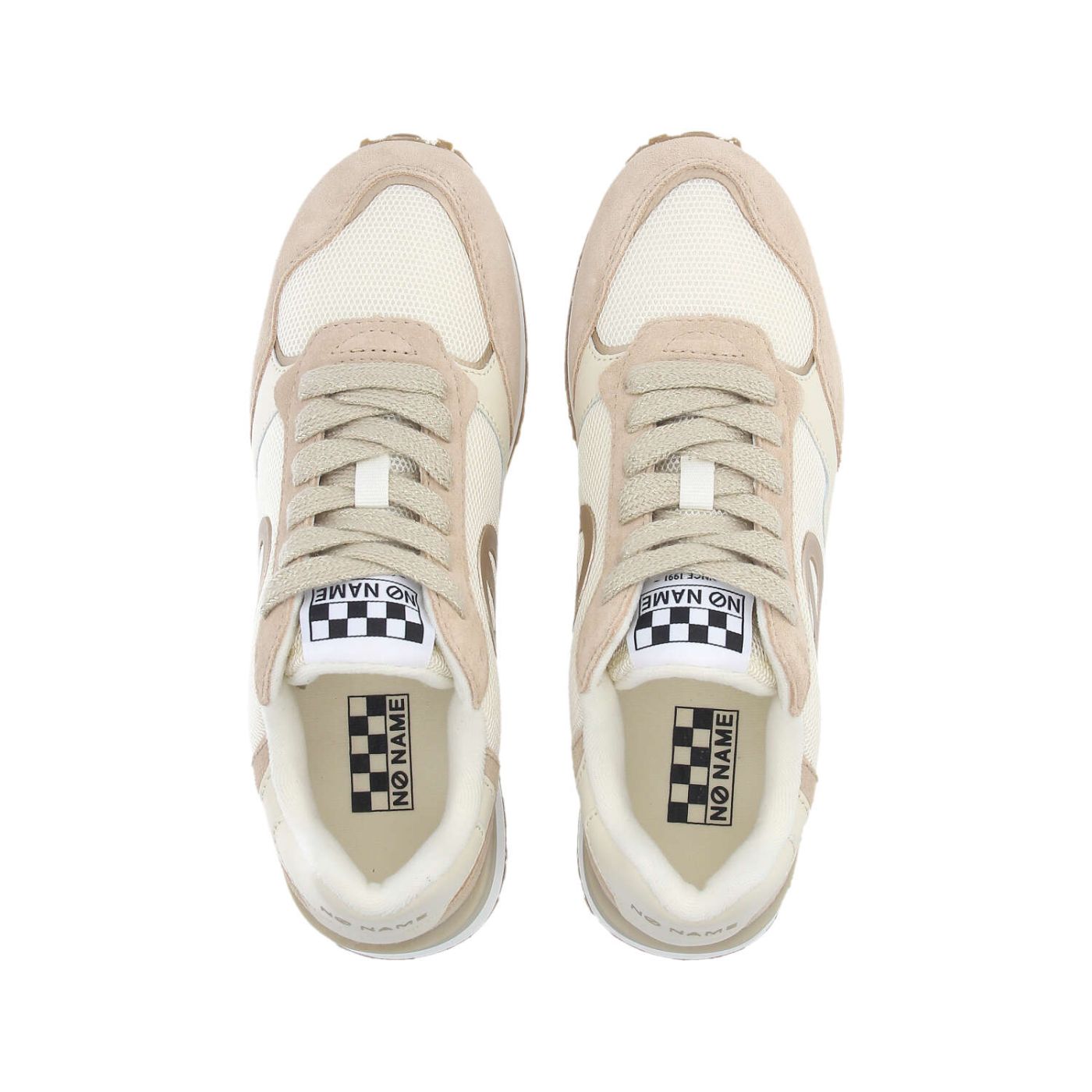 TOVA RUNNER W - SUEDE/MESH/NAPP - BEIGE/BLANC CASSE